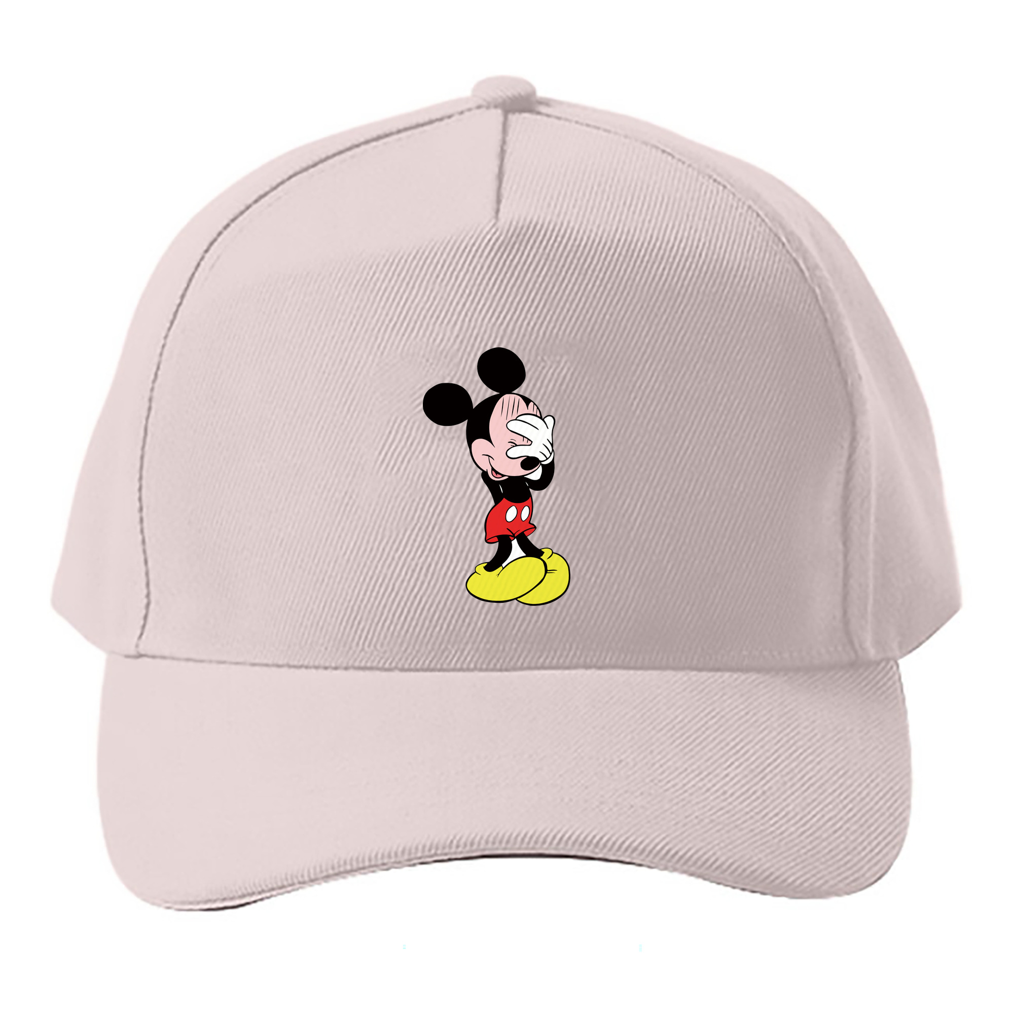 （画像用） ミッキーマウス Mickey Mouse ベースボールキャップ 綿100％ 男女兼用 帽子 スポーツ